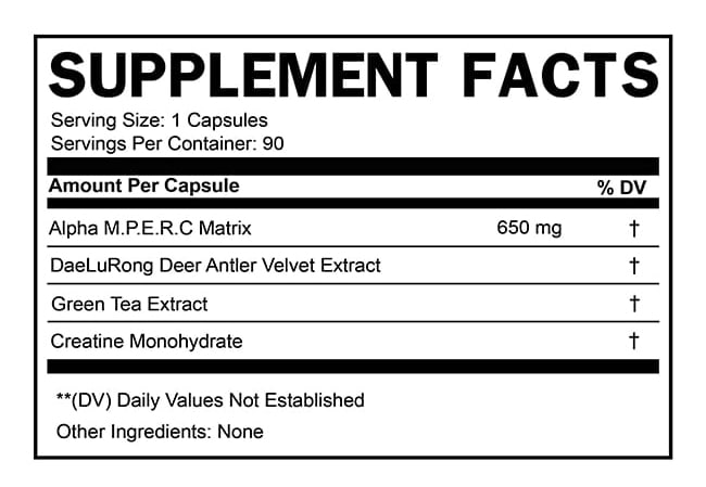 MPERC Ingredients