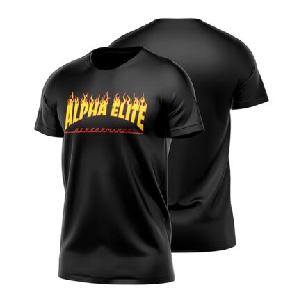 Alpha Elite Performance Black Shirt