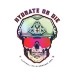 Hydrate or Die UV Sticker