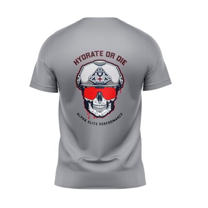 Hydrate or Die Shirt - Heather Grey